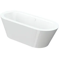 BetteStarlet Oval Silhouette Badewanne, freistehend, oval, 2-Sitzer, 1750x800x420mm, 2680-000CFXXK,Plus, Farbe: Weiß mit Glasur Plus