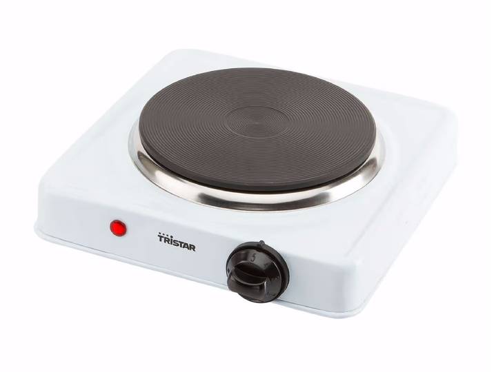 Tristar KP-6185 Kochplatte – white / dark grey