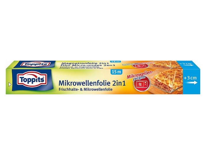 Toppits Mikrowellenfolie 2in1 15m