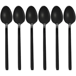 GRÄWE Espressolöffel 6 Stück, Edelstahl - Titan, Serie LISSABON