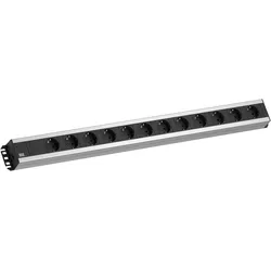Bachmann, Steckdosenleiste, HANDWERKER Steckdosenleiste (12x, CEE 7/3, CEE 7/7, Typ 13, Typ 23, Typ 25, Typ 26, 2 m)