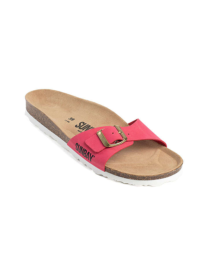 Sunbay Pantoletten "Jasmin" in Pink - 36