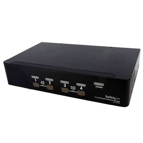 Startech SV431DPUA 4-fach Desktop KVM-Switch