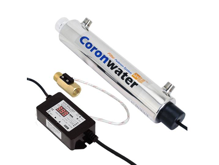 Filtre à eau ultraviolette avec interrupteur de débit 2Gpm pour la stérilisation de l'eau domestique