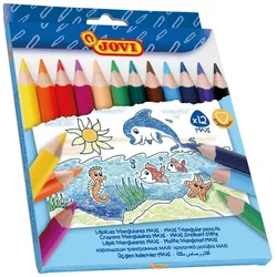Jovi, Malstifte, Holzbuntstifte (12x)