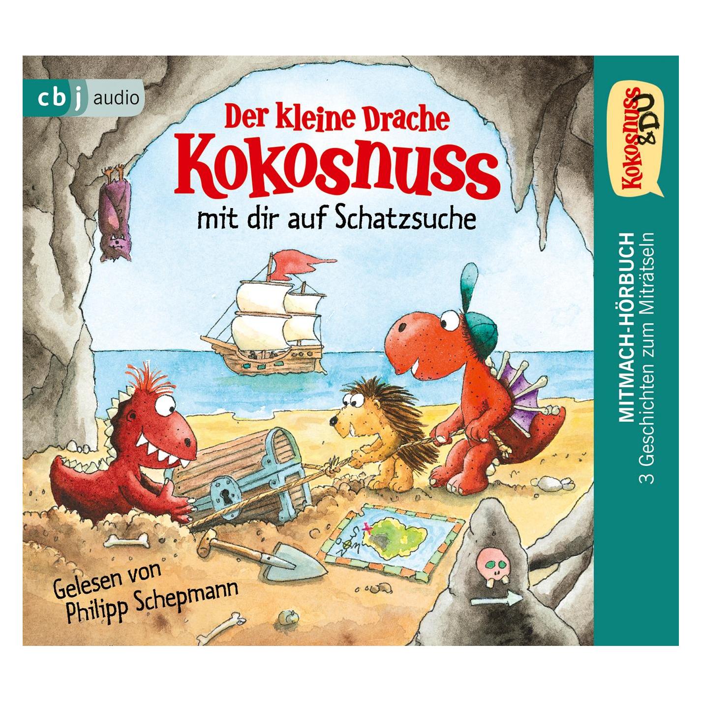 CBJ Kokosnuss & Du: Der kleine Drache Kokosnuss mit dir auf Schatzsuche (Ingo Siegner, Philipp Schepmann, Deutsch) (8371-6228-8)