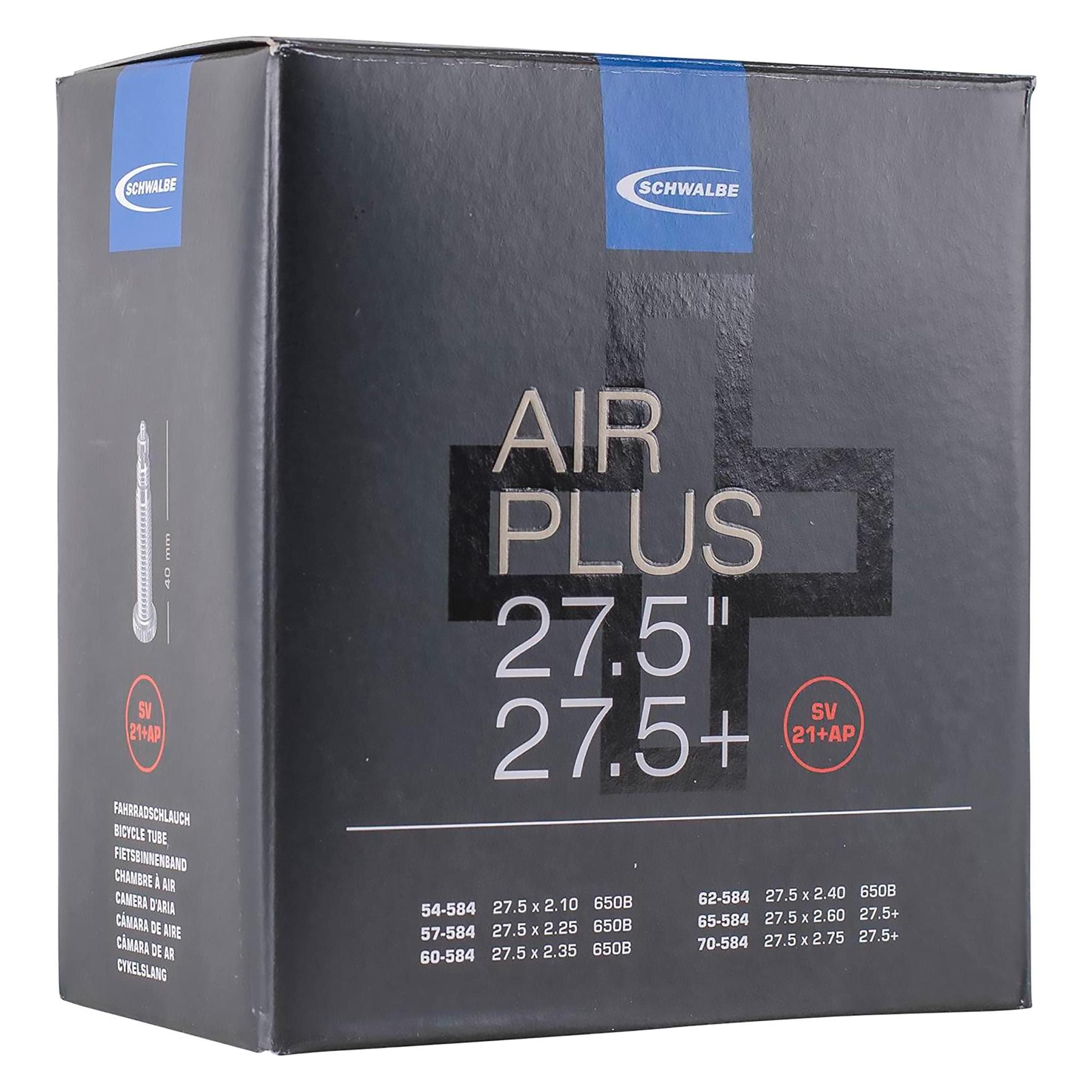 Schwalbe Schlauch AIR+ SV21AP (Presta (SV), 27.5", 40 mm) (10461413)