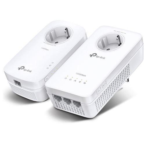 TP-Link Powerline TL-WPA8631P KIT - Wi-Fi Kit - Bridge - 802.11a/b/g/n/ac - an Wandsteckdose anschließbar