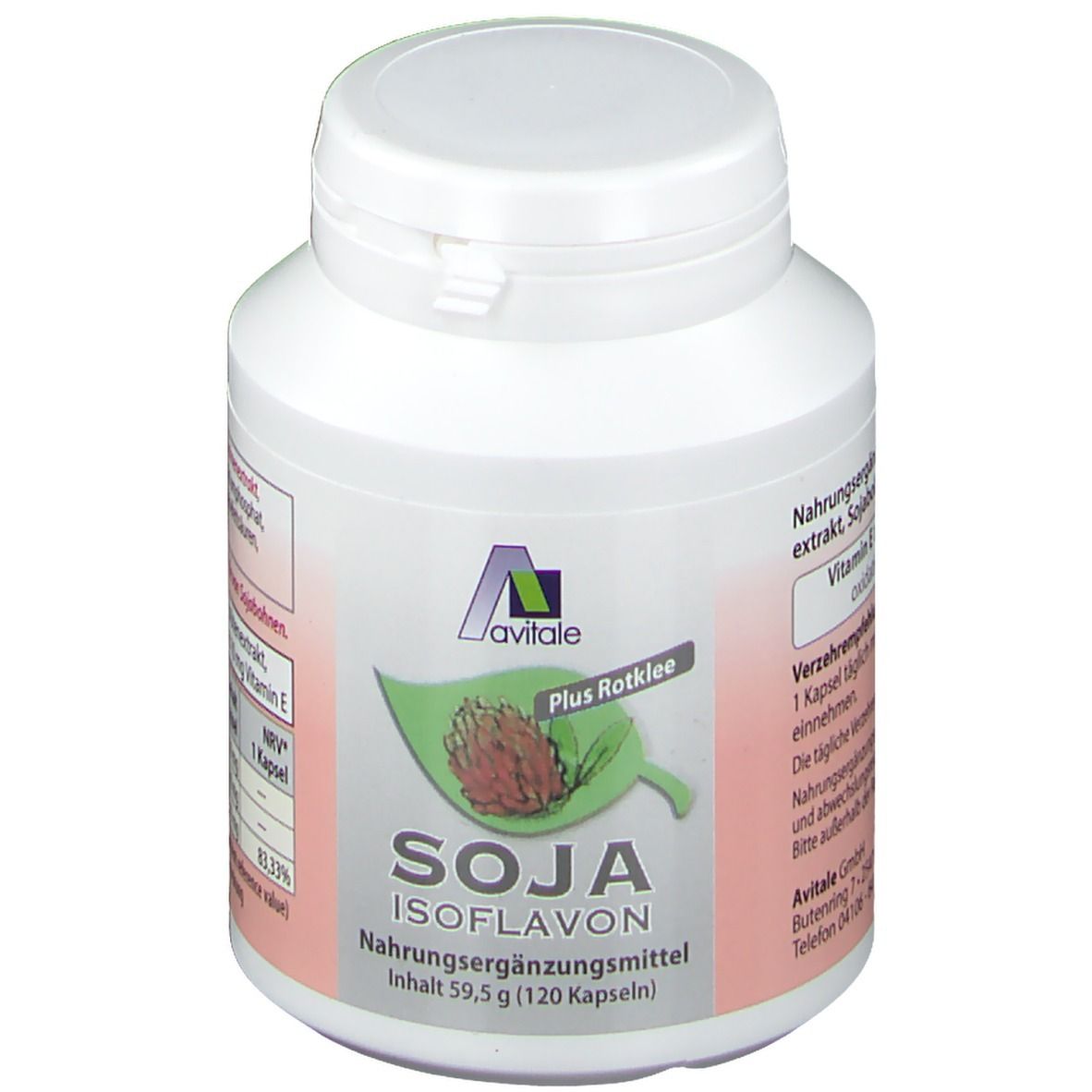 Soja Isoflavon Kapseln 60 mg+E 120 St