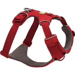 Ruffwear Front Range Red Canyon Hundegeschirr - XS (XS, Hund, Allgemein, Spazieren), Halsband + Leine