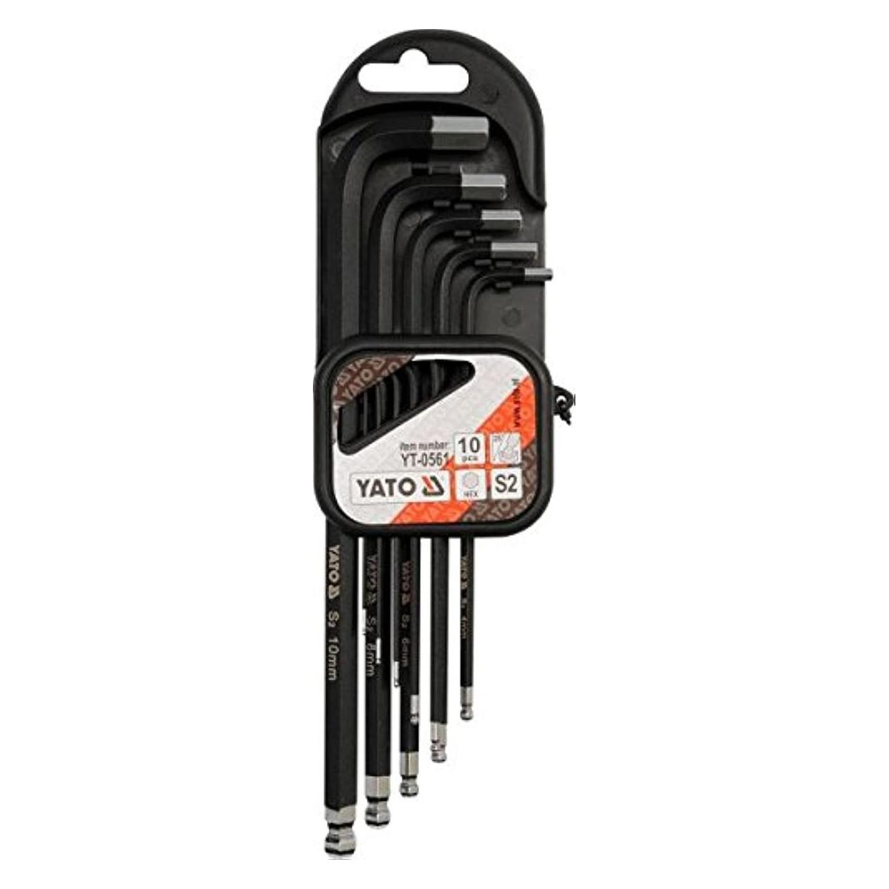 Yato Hex Key Set 10pcs (YT-0561)