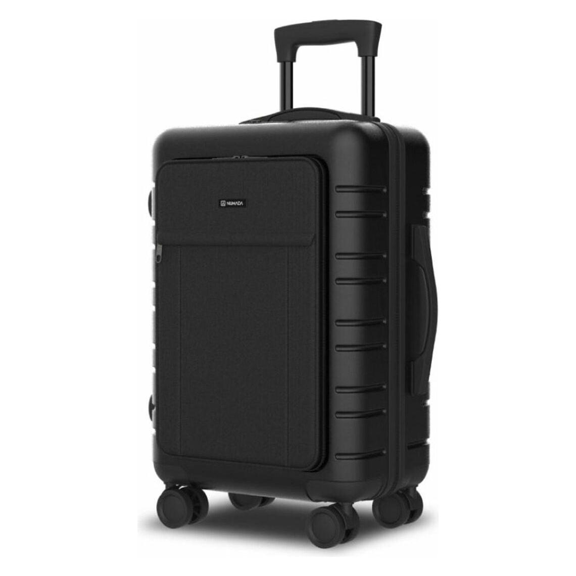 Numada 38l rigid black t21 cabin suitcase business 55x35.5x23.5cm 1200608 (38 l) (47224872)