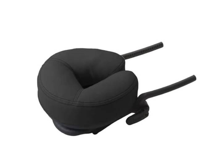 DYYEUAVT Massageliege, Gesichtswiege, Massageliege, Massagestuhl, Kopfstütze, Plattform mit Gesichtskissen, Schwarz
