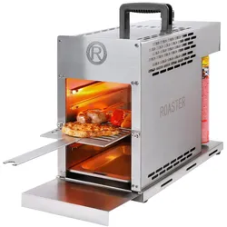 Rothenberger, Gasgrill, Industrial THERMO ROASTER TO GO Gasgrill inkl. 3 x Multigas 600 ml + Handy Roaster
