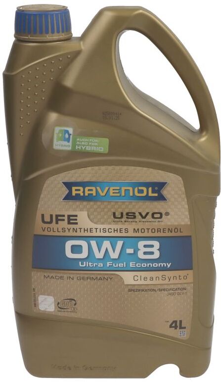 Ravenol Olio motore 1111155 USVO UFE 0W8 4L