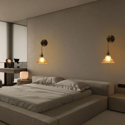 Drop Dash Deals Vintage Wall Lamp Set With Gold Glass Indoor Wall Sconce Design Vintage Wall Lamp Set With Gold Glass Indoor Wall Sconce Design