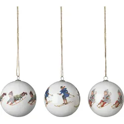 Elsa Beskow Onkel Blau Weihnachtskugeln, 3 St.
