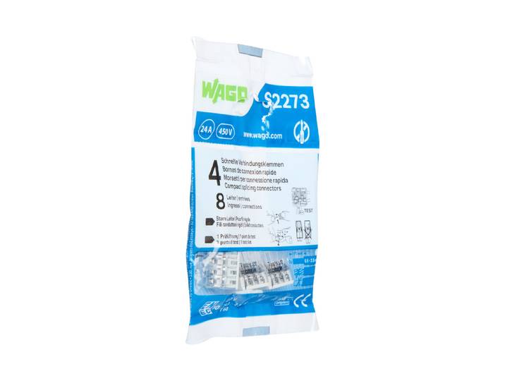 Wago Verbindungsklemme 2273-208 8 Leiter max. 2.5 mm²