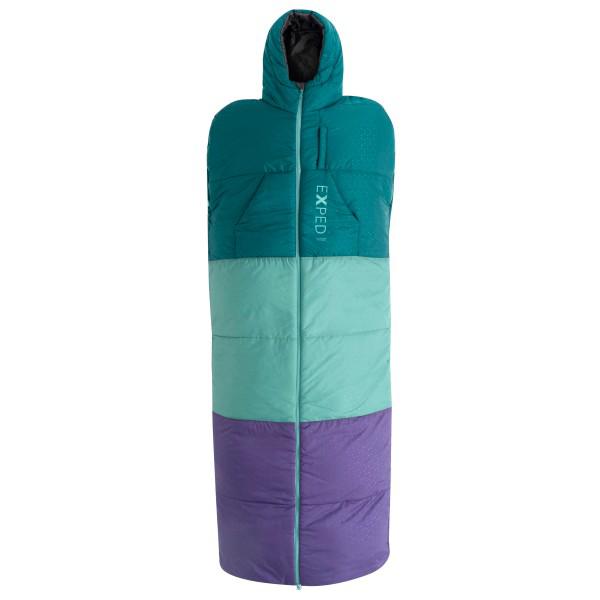 Exped - Dreamwalker - Kunstfaserschlafsack Gr L Zipper: Dual Zip Cypress