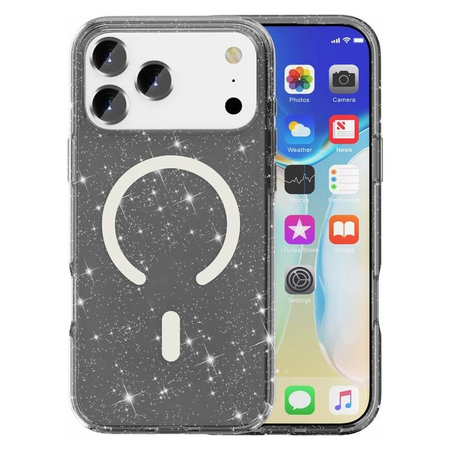 Cover-Discount iPhone 18 Pro Max / iPhone 17 Pro Max - Glitzer Case mit MagSafe (Apple iPhone 17 Pro Max, Apple iPhone 18 Pro Max) (78132215)