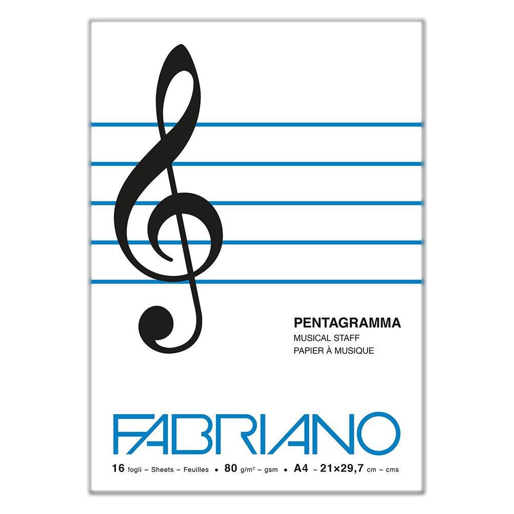 Fabriano Pack 10 Musik-Notizbücher (A4) (19100378)