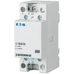 Eaton 248855 Installationsschütz, 230VAC, 2S, 40A Z-SCH230/40-20