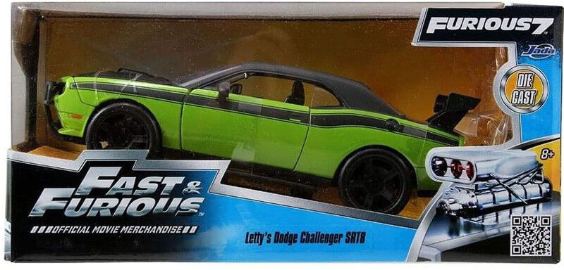 Miniature 1:24 Dodge Challenger SRT8 vert Letty Ortiz Fast & Furious 2011 - Jada Toys