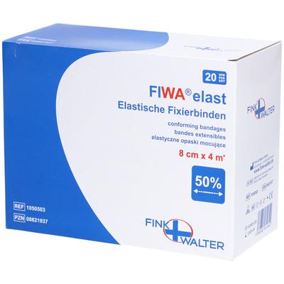 Fixierbinde elastisch 8 cmx4 m lose 1x20 St Binden
