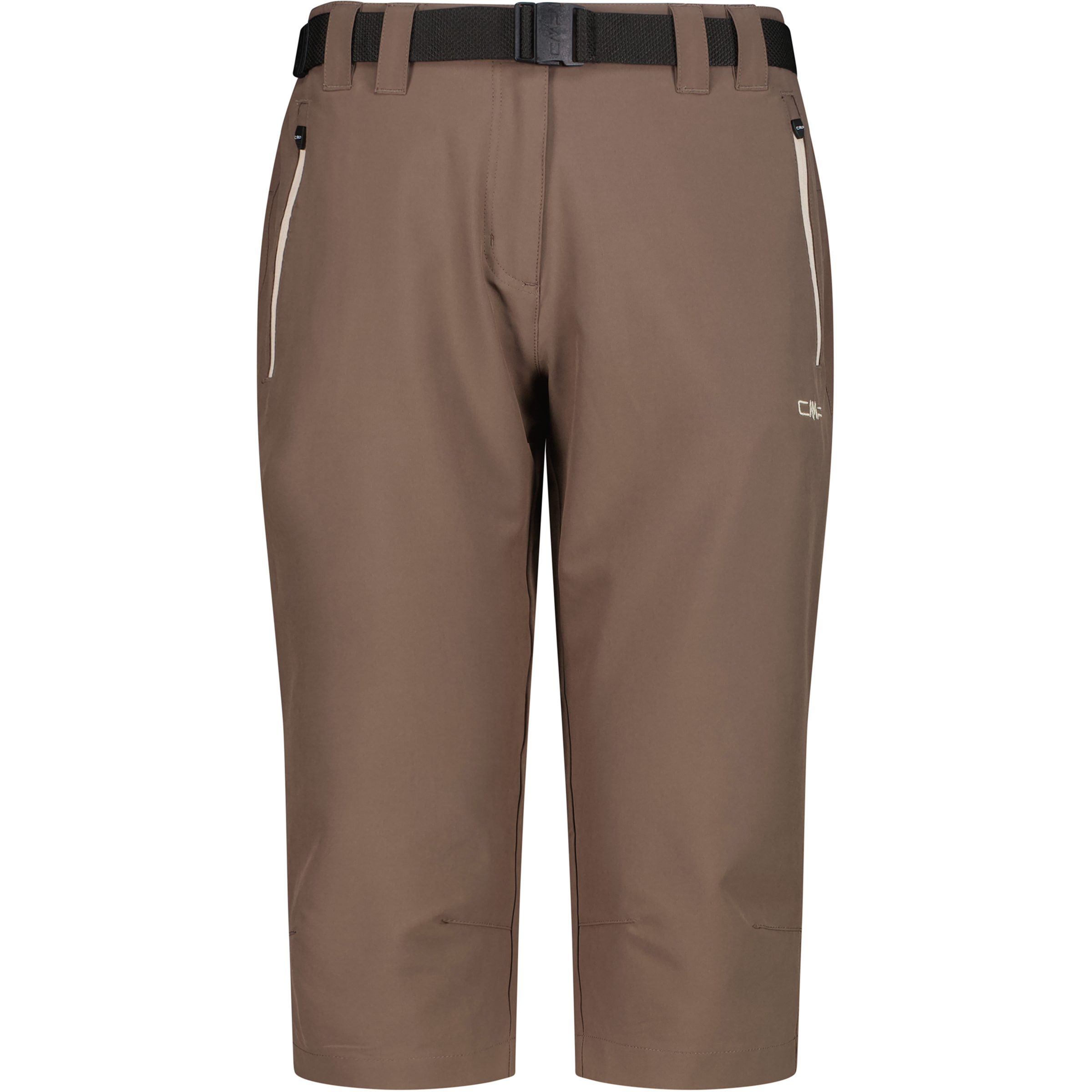 CMP Trekking 3/4 Damen Jeans & Freizeithose braun Größe XL Lifestyle Elastisch