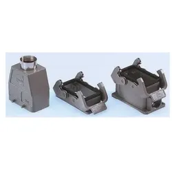Harting Han 10B Housing SM LC 1 lever 2 x M20, Elektronikkabel + Stecker