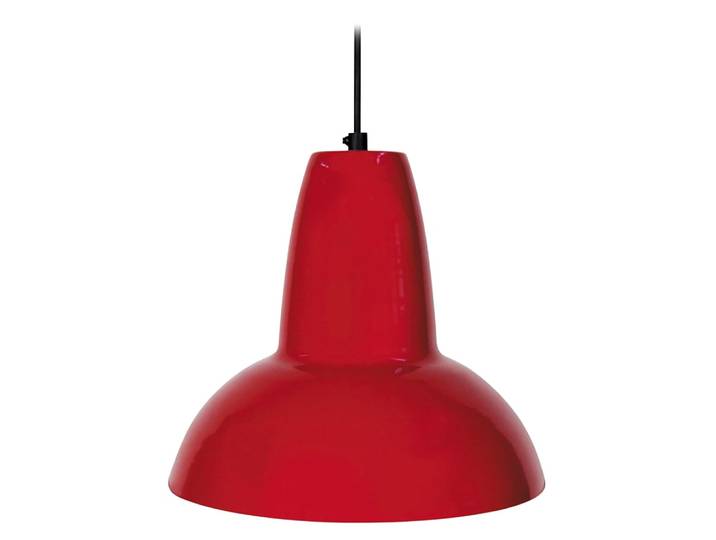 Suspension métal rouge