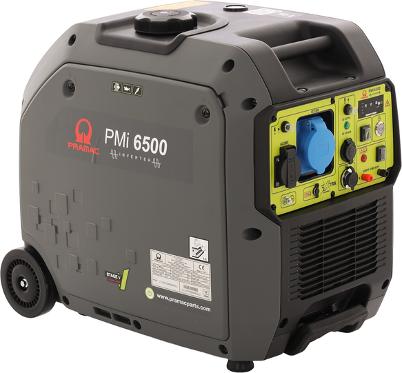 Pramac PMi 6500 - Groupe électrogène - 6,5 kW - Courant continu 6 kW monophasé