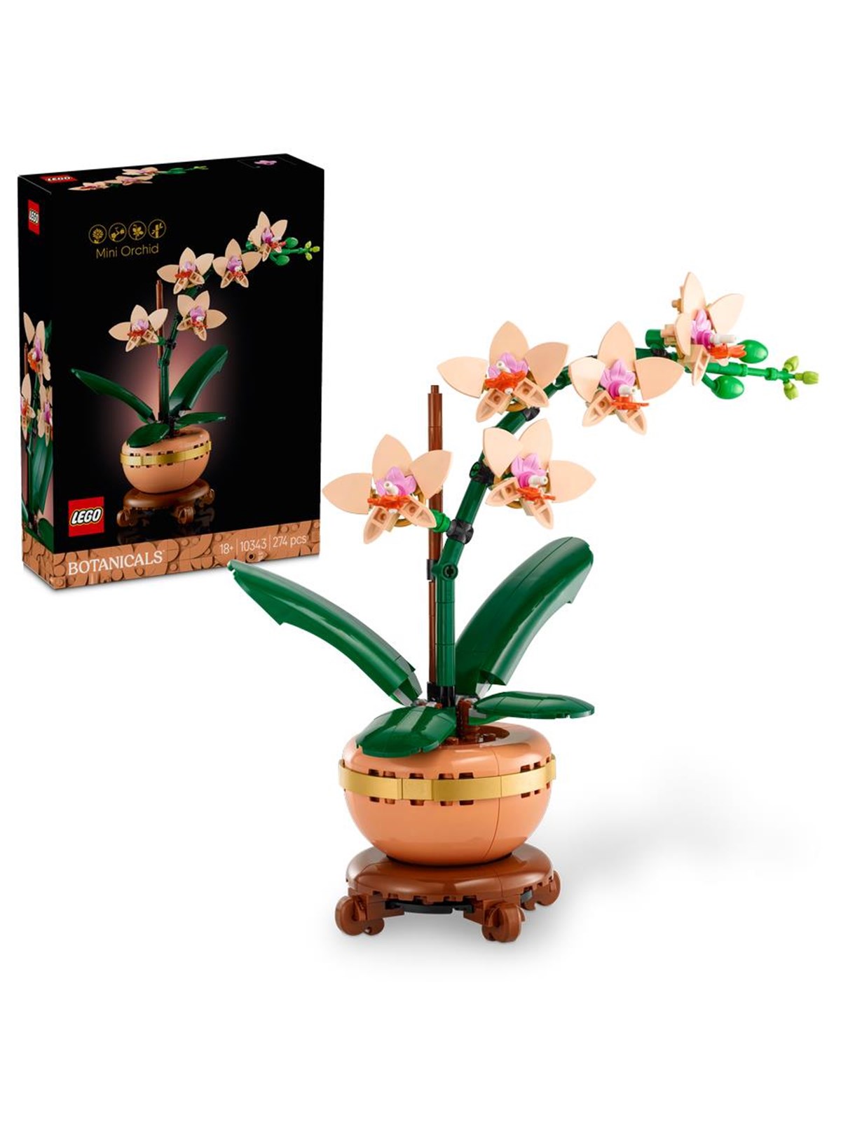 LEGO Botanicals 10343 Mini-Orchidee