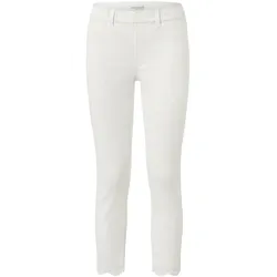 Tchibo - 7/8-Treggings mit Lochstickerei - Damen - Gr. 52 - weiß