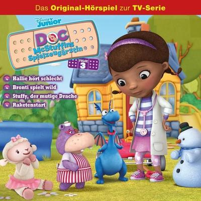 03: Hallie hört schlecht / Bronti spielt wild / Stuffy, der mutige Drache / Raketenstart (Hörspiel zur Disney TV-Serie) - , Audio, 4066339660335
