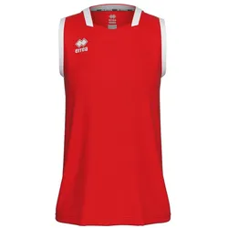 Errea, Mädchen, Sportshirt, Singlet Magic Woman Jr (146), Rot