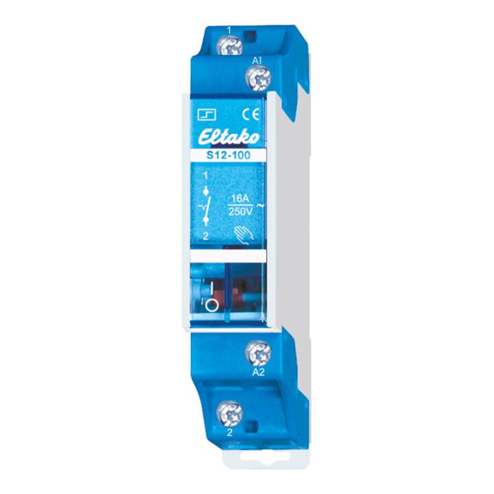 Eltako Stromstoßschalter 1S 16A 24V DC S12-100-24V (21100055)