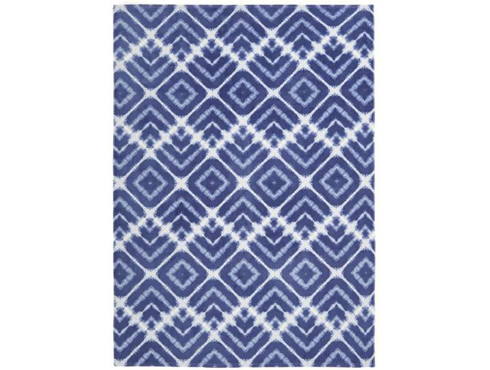 Strandtuch DYCKHOFF Batik , blau (navy), B:140cm L:195cm, Frottiervelours, Frottiervelours, Handtücher, Strandtuch, Extra gross 140x195cm