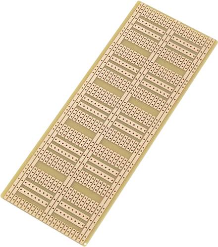 TRU Components SU527181 IC-Platine Hartpapier (L x B) 60mm x 160mm 35µm Rastermaß 2.54mm Inhalt 1St.
