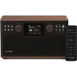 Pure Classic H6 Digitalradio Coffee Brown/Walnut EU/UK