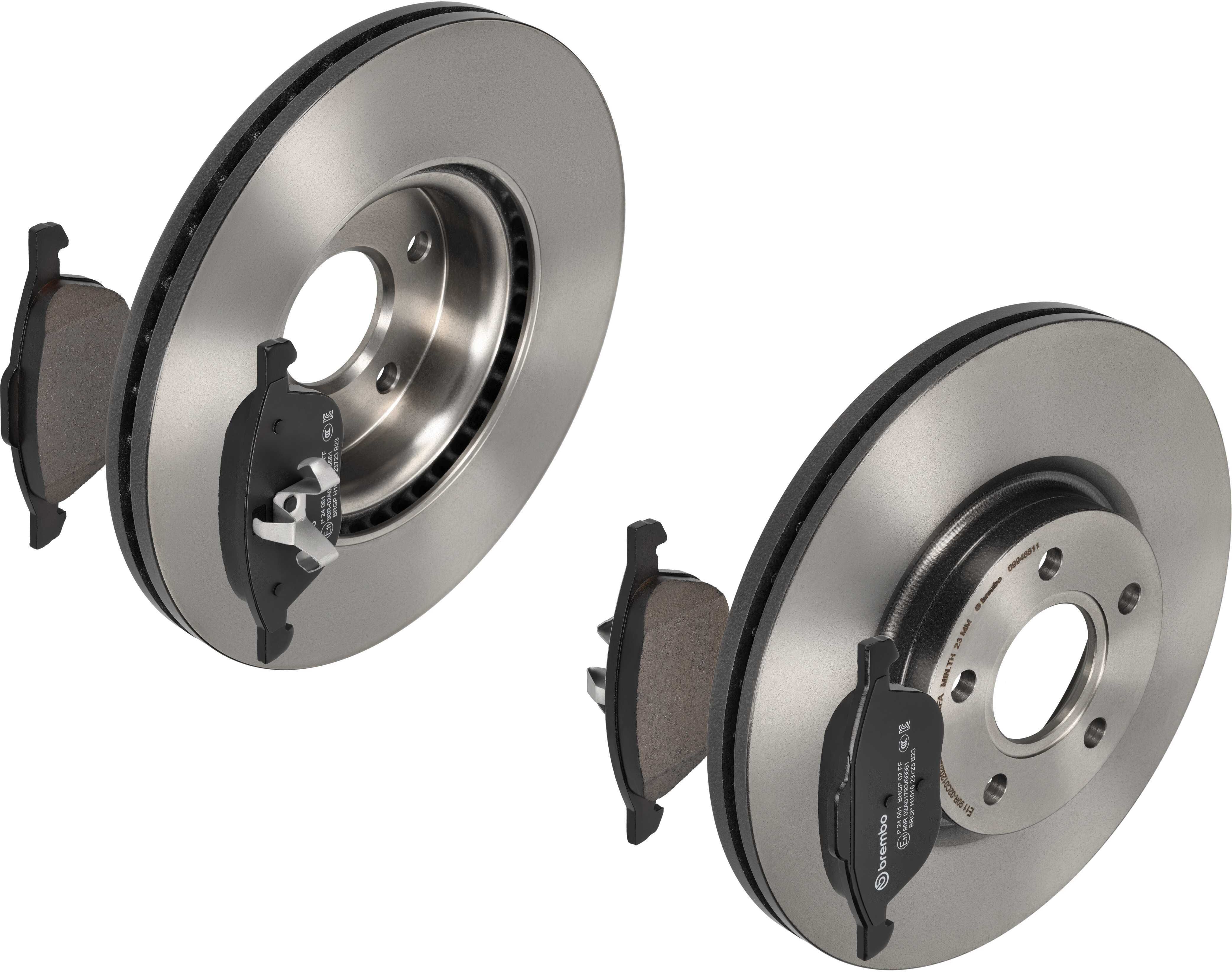 Brembo Bremsensatz, Scheibenbremse 1420-53564 Vorderachse Innenbelüftet 300mm 25mm Für Volvo Ford (Changan) Asia & Oceania Mazda Nissan Mits