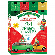 eurographics Puzzle Adventskalender - 1200 Teile VW Christmas 302127