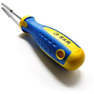 S&R Schraubendreher 250587100, mit Bitaufnahme, magnetisch
