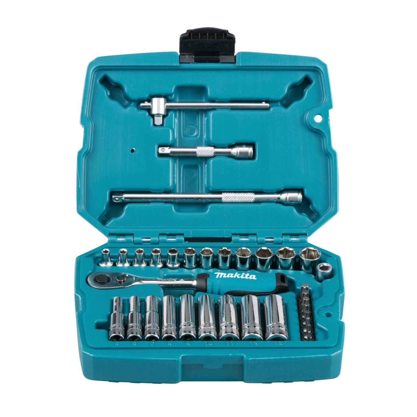 Makita Ratschen und Bit-Set (1/4") (B-65567)