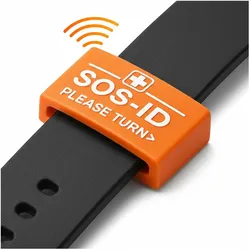 L+D, Zubehör Arbeitsschutz, SOS-ID-Armbandschlaufe rot