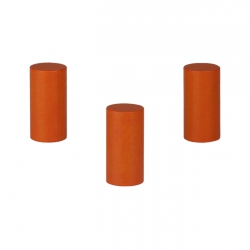 Halmakegel.com Zylinder - Walze Zeus - 17,5x34mm - orange 256653