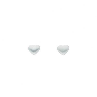 Paar Ohrstecker ADELIA´S "Herz Ohrstecker Ohrringe 925 Silber", silber, Ohrringe, Damen, Damen, Silber 925 (Sterlingsilber), Silberohrringe Herz