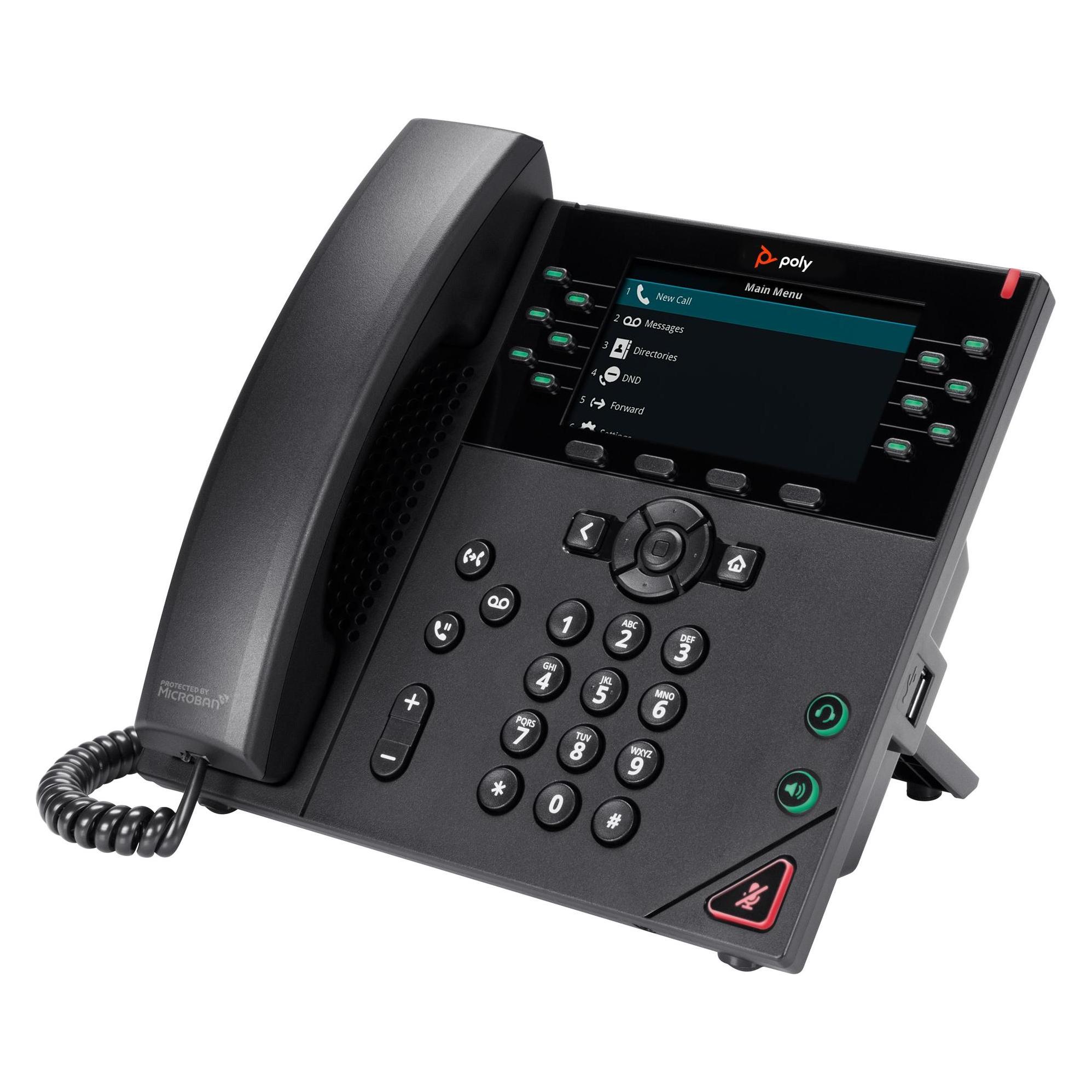 HP POLY VVX 450 12-Line IP Phone (8B1L7AA)