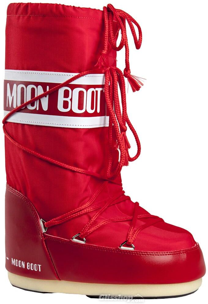 Moon Boot  - Nylon Woman Rouge - 39-41 - Chaussures après-ski