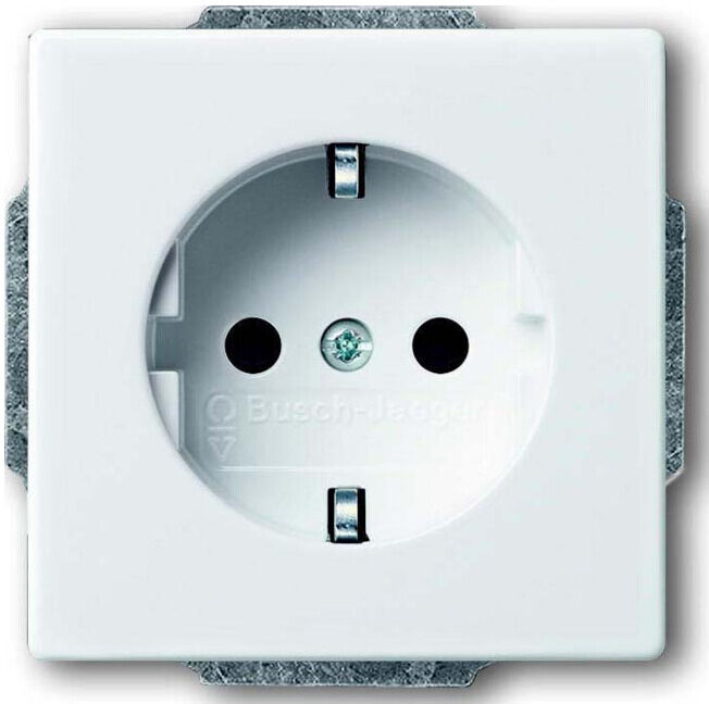 Busch-Jaeger Prise encastrée dav/sws Schuko 2P+T16A250V 20 EUCKS-84 (2CKA002013A5245)